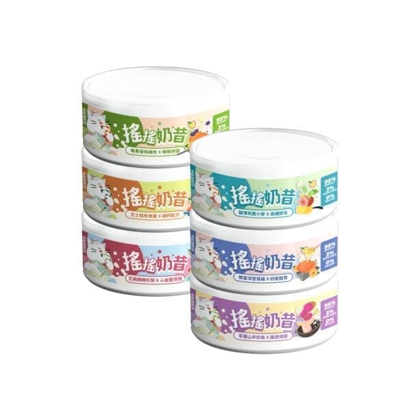 【陪心寵糧 nu4PET】搖搖奶昔罐 80g | 170g